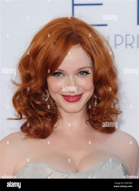 Christina Hendricks Attends The 64th Primetime Emmy Awards Held At The Nokia Theatre Los