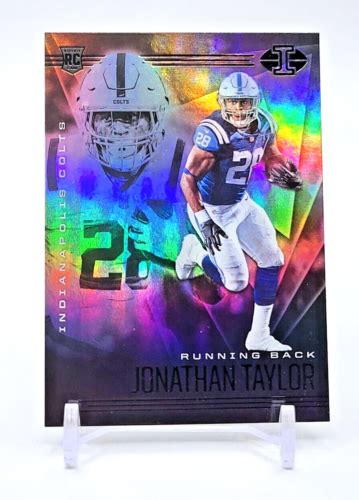 Jonathan Taylor Rookie Card 2020 Panini Illusions 14 Indianapolis Colts Rc Ebay