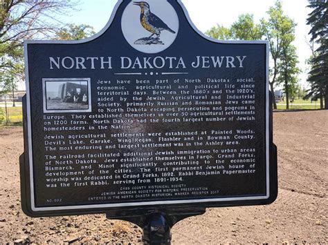 North Dakota Historic Markers Historic Preservation State