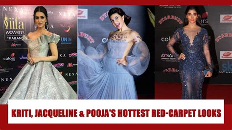 Kriti Sanon Jacqueline Fernandez And Pooja Hegde S HOTTEST Red Carpet