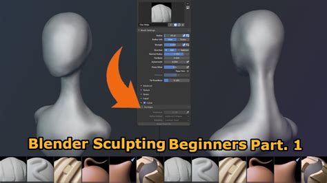 Tutorial Blender Sculpting For Beginners Base Mesh Youtube