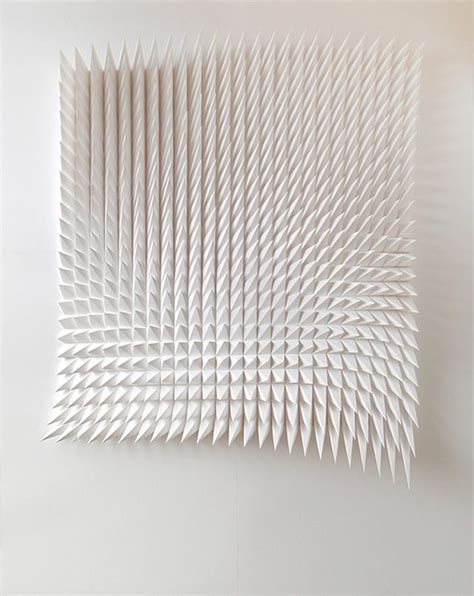New Geometric Paper Art From Matthew Shlian Paper Art Paper