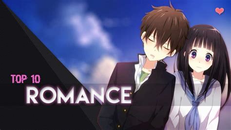 top 10 animes de romance animes shojo youtube