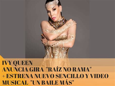 Ivy Queen Anuncia Fechas De Su Tour Raíz No Rama Wow La Revista
