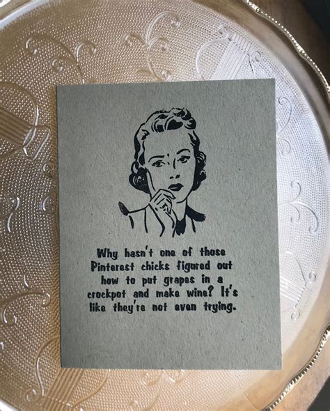 Humorous Funny Notecard Greeting Card Blank Inside Handmade Etsy