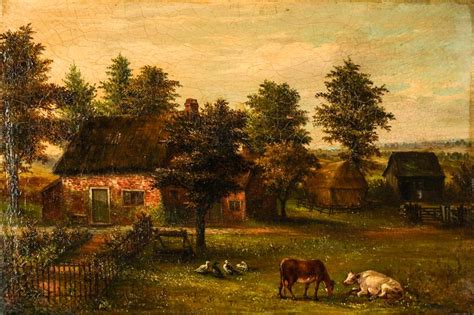 Lot Late 19th Early 20th Century Farm Landscape