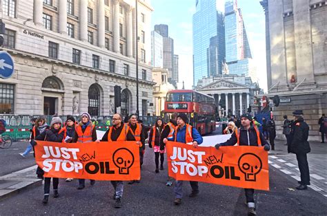 Just Stop Oil Protesters Stop Traffic In Central London Trendradars
