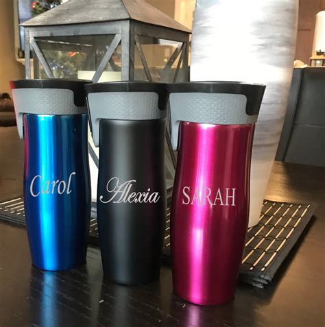 Personalized Stainless Steel Travel Mug Engraved Travel Etsy