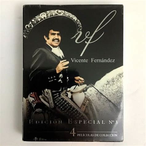 Vicente Fernandez Special Edition 4 Pack Vol 3 Dvd Spanish Language