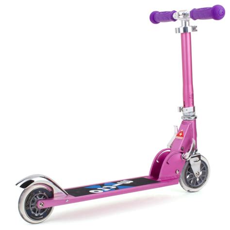 A three or four wheel scooter is ideal for kids under 5 years old. Meet the Micro Scooters for kids - kick, push…kick, push ...