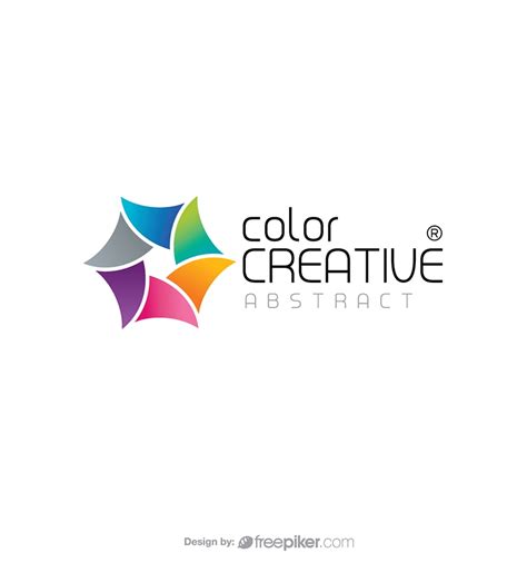 Freepiker Creative Abstract Colorful Logo