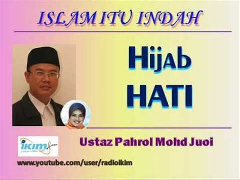 Melalui buku ini, ustaz pahrol mohamad juoi mengajak kita untuk berkenalan semula dengan hati bagi mengisi kekosongan yang dirasai. Ustaz Pahrol Mohd Juoi - Hijab HATI - YouTube