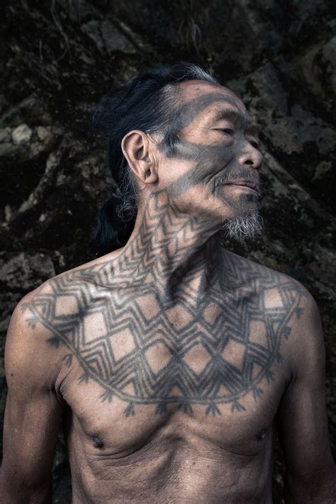 Photos Book Looks At The Tattoos Of A Tribe Of Former Headhunters