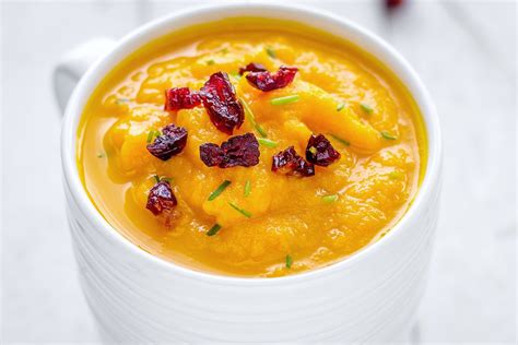 Curried Cranberry Carrot Soup Recipe — Eatwell101
