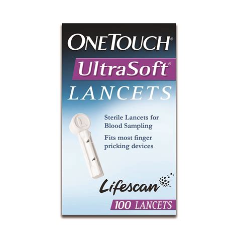 One Touch Ultra Soft Lancets 1pc Watsons Philippines