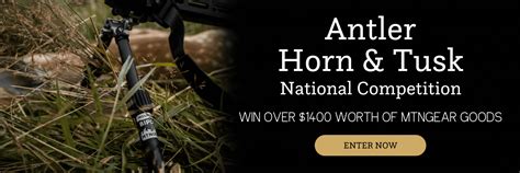 2023 Antler Horn And Tusk Competition Enter Now Win With Mtngear