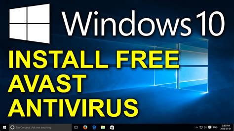 It is a light security program that is easy to. Windows 10 - Free Avast Antivirus - How to Install Free ...