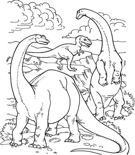 Get This Free Dinosaurs Coloring Pages To Print V5qom