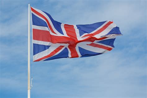 British Flag In The Sky Free Stock Photo Public Domain Pictures