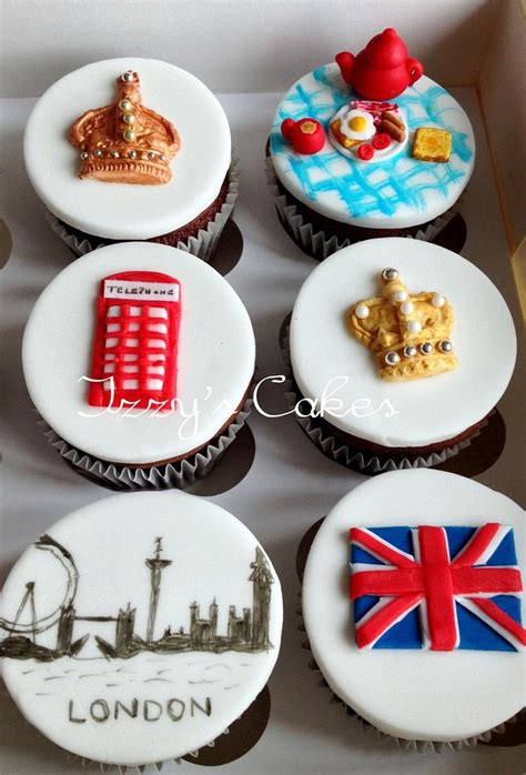 London Cupcakes Decorated Cake By The Rosehip Bakery Cakesdecor