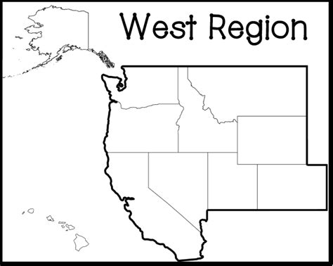 Northwest Region States And Capitals Diagram Quizlet