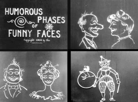 Humorous Phases Of Funny Faces The Enchanted Drawing