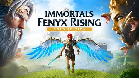 TAKEOFF Creative Immortals Fenyx Rising Logo