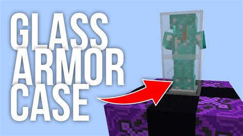 If you ever wanted a cool way to display your armor in minecraft, the way to do it is with an armor stand. How to Display Your Armor in a Glass Case in Minecraft ...