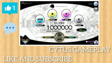 Cytus Herclue Level 7 Hard Million Master Youtube