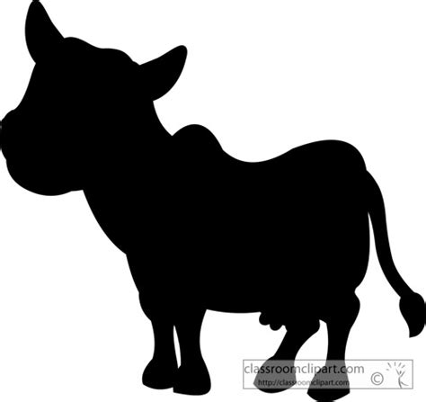 Angus Cow Silhouette At Getdrawings Free Download