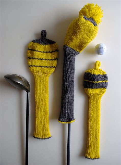 Knit Golf Head Covers Pattern A Knitting Blog