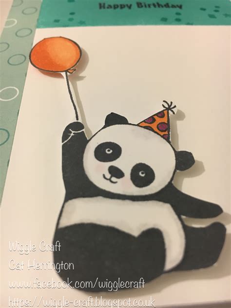 Stampin Up Party Pandas By Cat Herrington Wiggle Craft Stampin Up