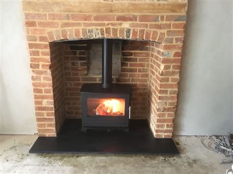 Installing A Wood Burning Stove Into An Existing Fireplace - STOVESC