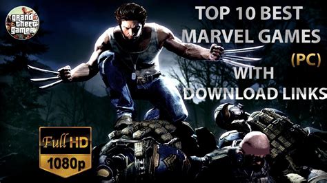 Best Marvel Games Pc With Download Links Youtube