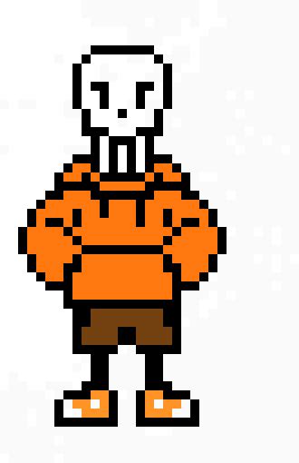 Underswap Papyrus Pixel Art Maker