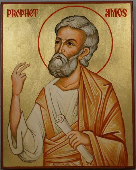 Prophet Amos English Orthodox Icon Blessedmart