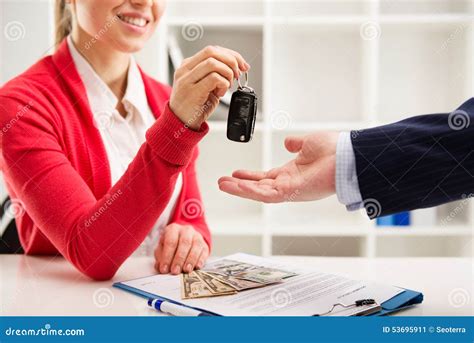 Car Rent And Sale Stock Image Image Of Credit Automotive 53695911