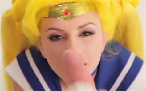 Girls Finishing The Job Lexi Belle As Sailor Moon Cosplayer Gets Facial Porn Gif Video