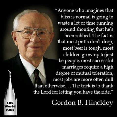 Gordon B Hinckley Quotes Quotesgram