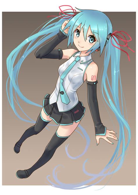 Hatsune Miku Vocaloid Drawn By Nuko Danbooru Hot Sex Picture