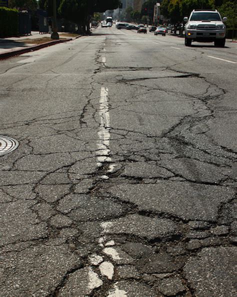 Los Angeles Has The Second Worst Roads In The Country Laist