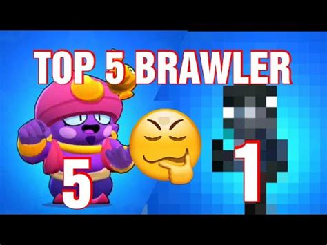 Today i will be sharing our july brawler tier list. Brawl Stars die 5 Besten Brawler - YouTube
