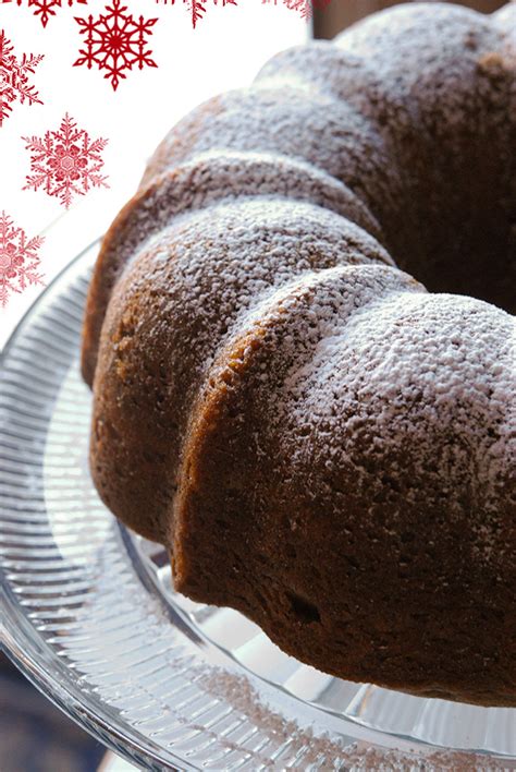 A bundt cake (/bʌnt/) is a cake that is baked in a bundt pan, shaping it into a distinctive doughnut shape. Christmas-y Bundt Cake Recipe - Jill Ruth & Co.