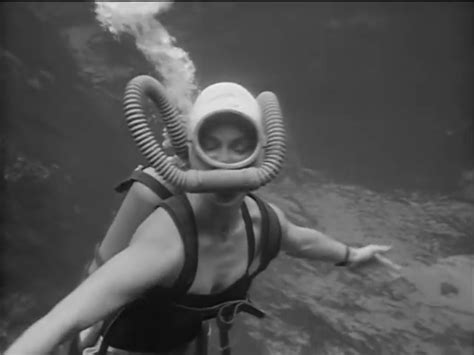 Vintage Scuba Women Dive Into The Past