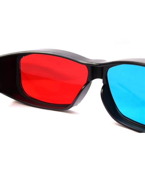 Buy Modern Anaglyph Red And Blue 3d Glasses Set Of 3 Online At Best Price