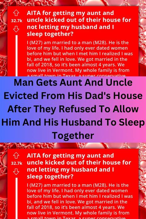 Man Gets Aunt And Uncle Evicted From His Dad S House After They Refused To Allow Him And His
