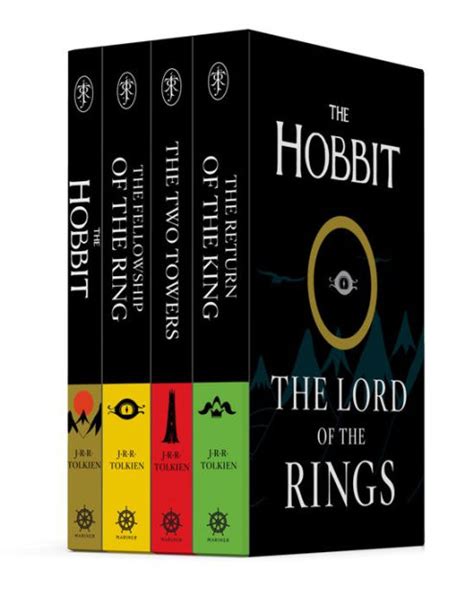 The Hobbit And The Lord Of The Rings By J R R Tolkien Paperback