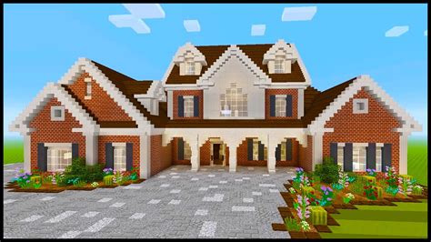 Minecraft How To Build A Large Traditional House Part 7 Interior 4