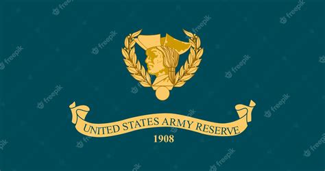 Premium Vector Flag Of The Chief Of The United States Army Reserve