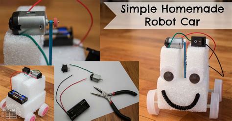 Simple First Robot Project For Kids Make A Fun Car With A Motor